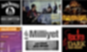 Jack Daniel's 1.lik, Miller Music Factory 1.lik, Halıcı Midi 3.lük, Milliyet 3.lük, Rock'n Dark 3.lük ödülleri