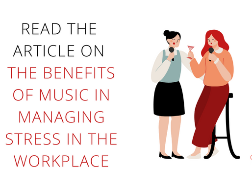 We Contributed to the Research on the Benefits of Music in Stress Management in the Workplace
