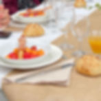 Billes de Melon/Pastèque et gressin