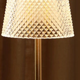 ambient lamp crystal and metal base