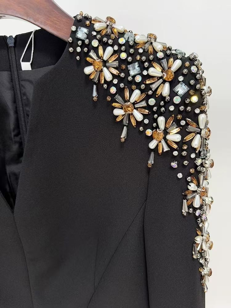 Thumbnail: Dream Beaded Sleeve Dress