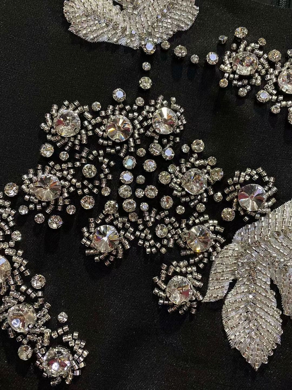 Thumbnail: Lila Rhinestone & Diamond Dress