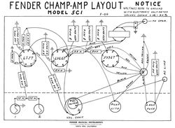 FENDER CHAMP Schematic