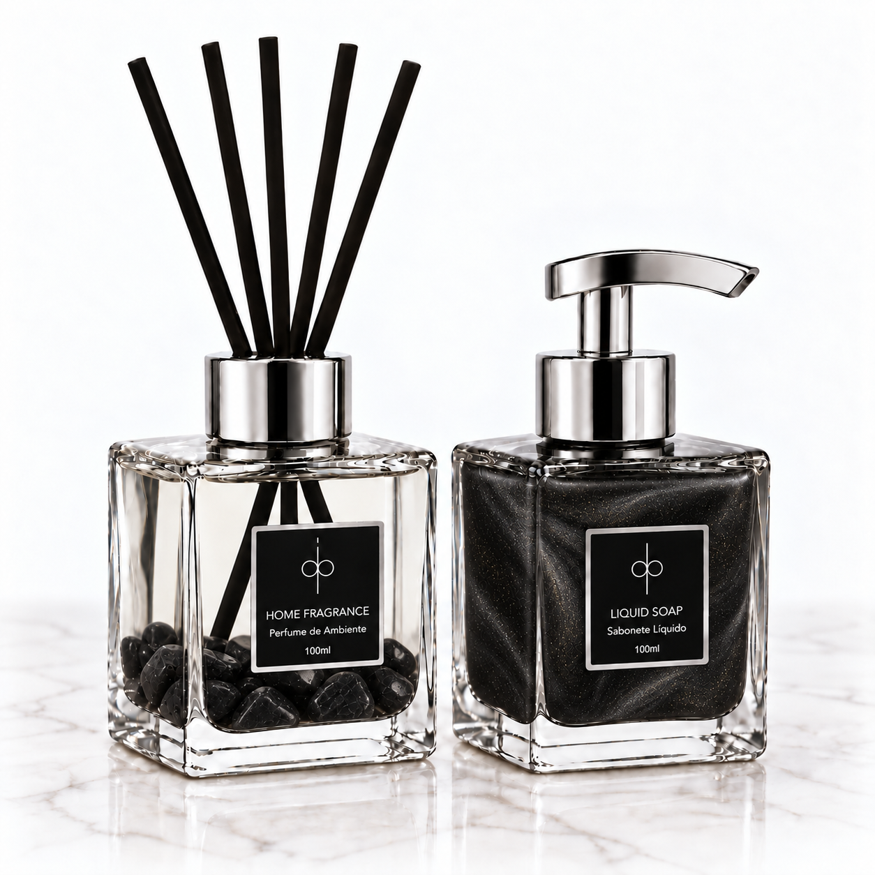 Ver produto: Kit Black Tourmaline (Proteção)- Aromatizador & Sabonete