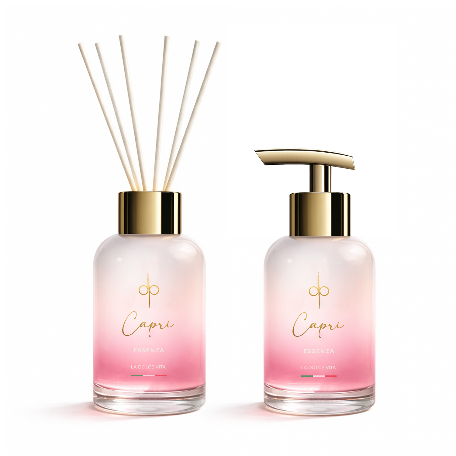 Ver produto: Kit Capri Difusor e Sabonete Aroma Floral Frutado 200ml
