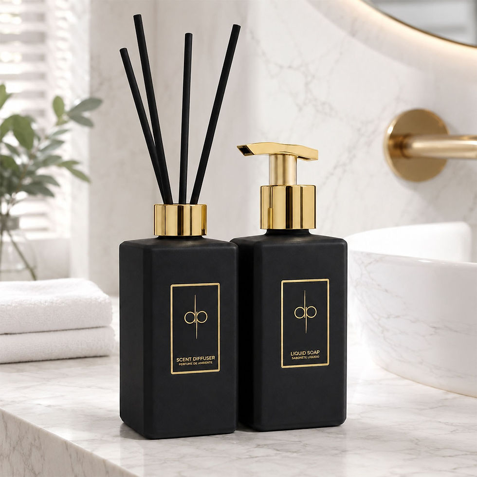 Miniatura: Kit Lavabo Black Gold 250ml Chá Branco e Lavanda Francesa