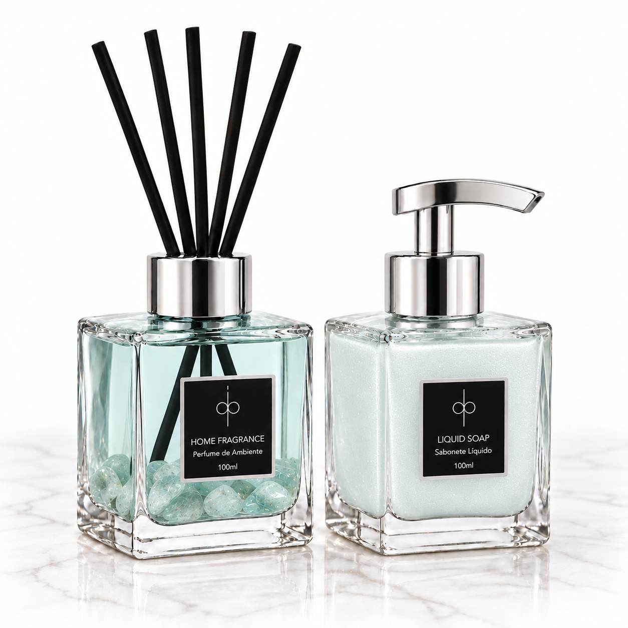 Ver produto: Kit Difusor E Sabonete - Aquamarine | Brisa Marinha 100ml