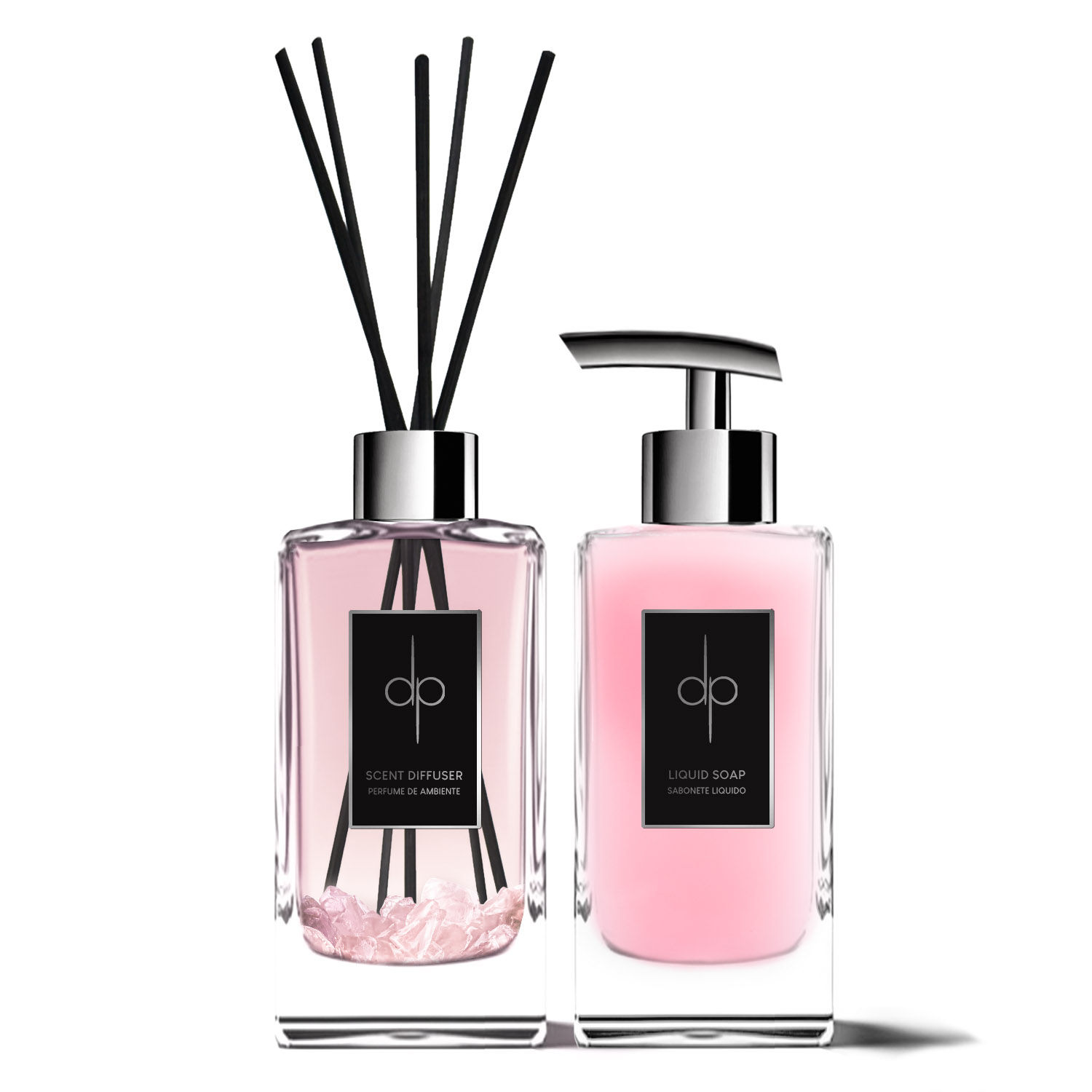 Kit Rose Quartz (Amor) - Aromatizador & Sabonete