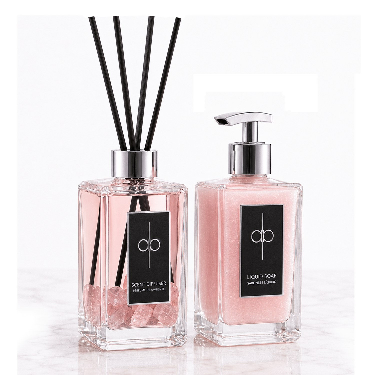 Kit Rose Quartz (Amor) - Aromatizador & Sabonete
