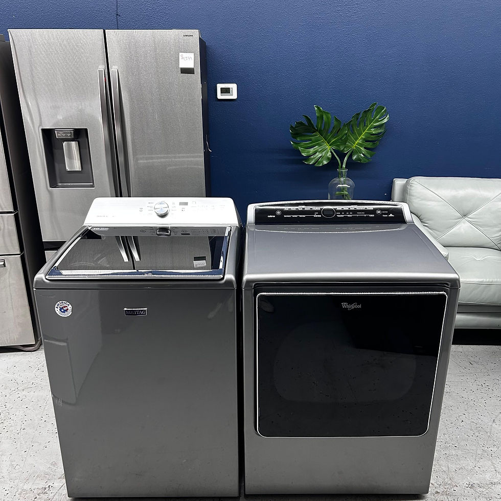 Maytag Washer and Whirlpool Dryer   Austin (Refurbished) 7523