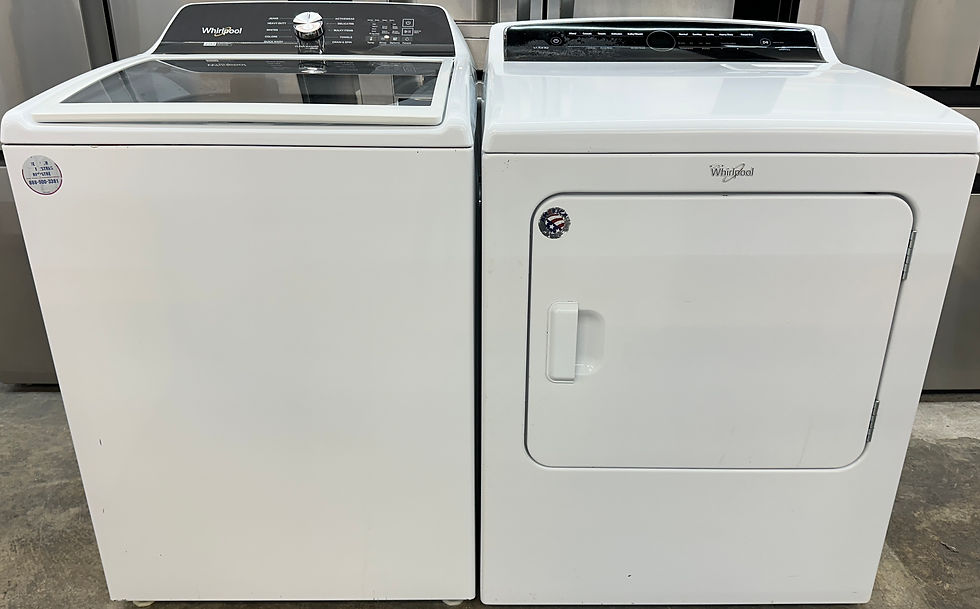 Whirlpool Refurbished Top load Washer and Dryer 4.7 cuft 2499