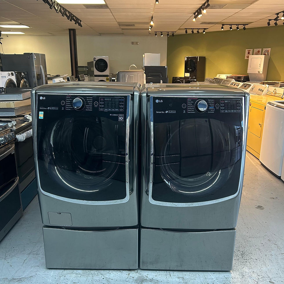 Miniatura: LG Refurbished Front load Washer and Dryer 5.0 cuft Austin 5700
