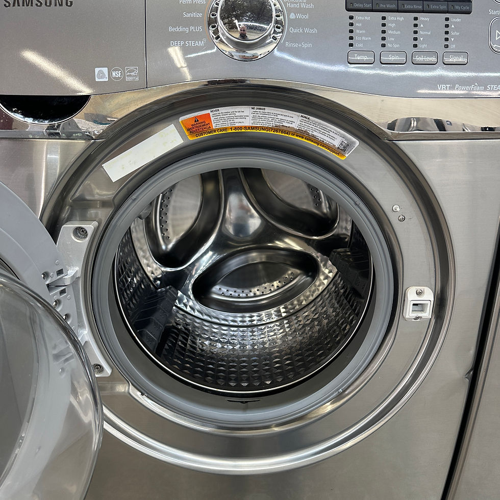 Thumbnail: Samsung Refurbished Front load Washer and Dryer 4.3 cuft Irving 6490