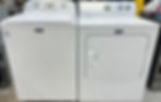 Maytag Refurbished Top load Washer and Dryer 4.5 cuft Irving 0173