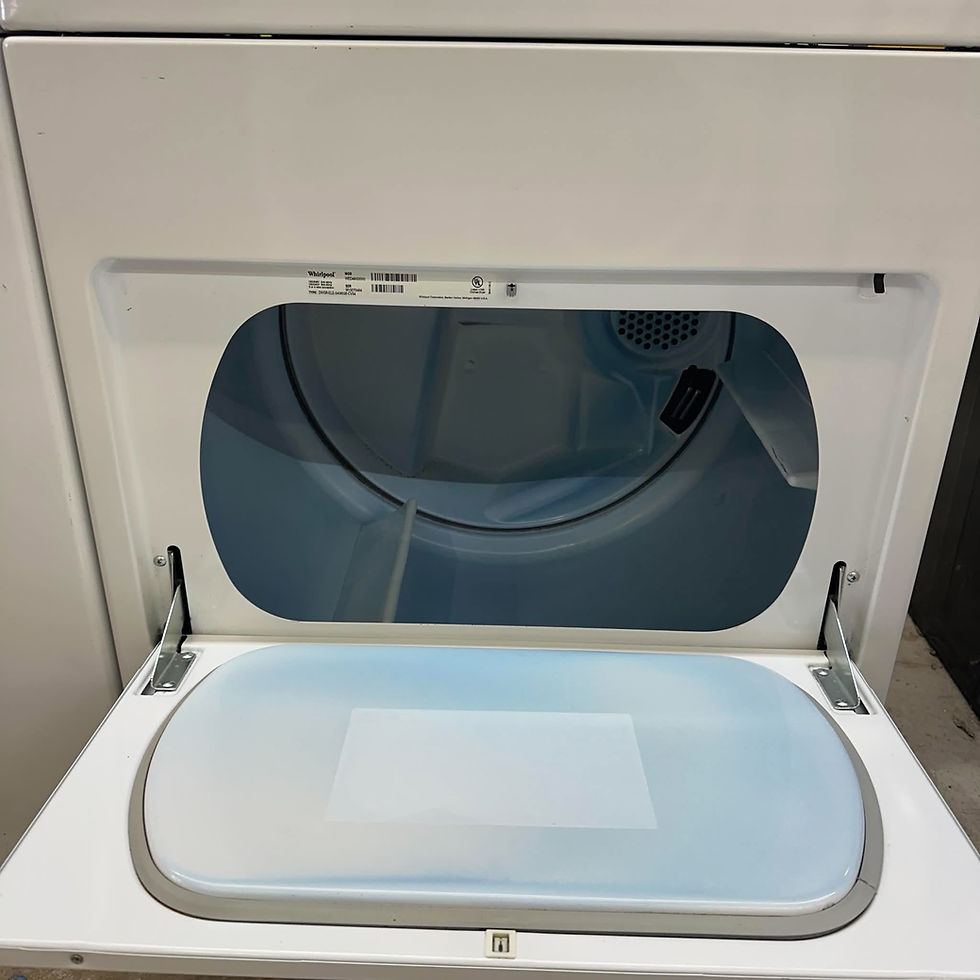 Miniatura: Whirlpool WTW4800XQ4 Washer 3.4 CF & WED4900XW0 Electric Dryer- Refurbished