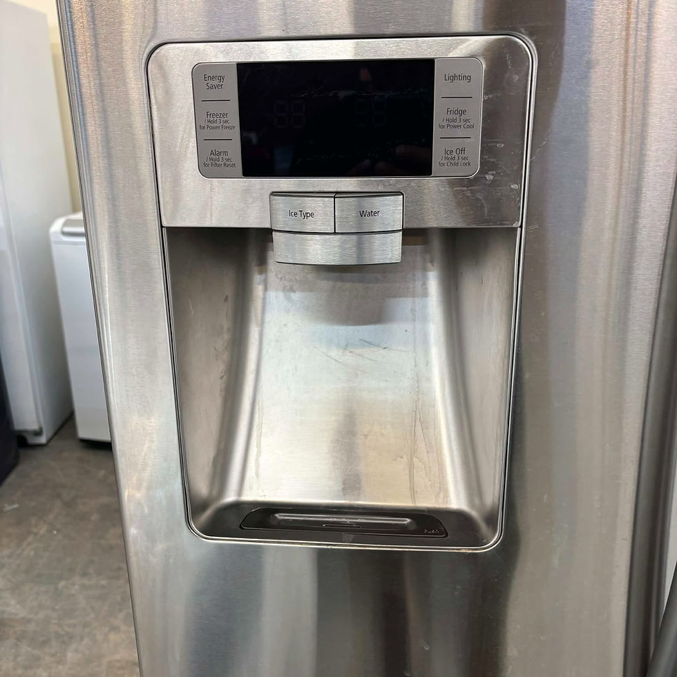 Samsung RFG237AARS/XAA Refrigerator 22.6 CF- Refurbished- No Ice Maker