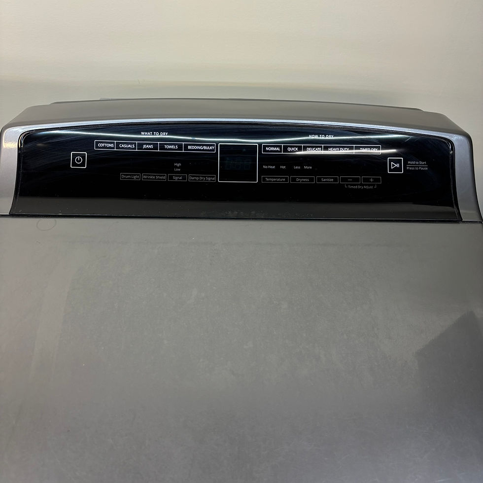 Thumbnail: Whirlpool Refurbished Top load Washer and Dryer 4.8 cuft Irving 9917