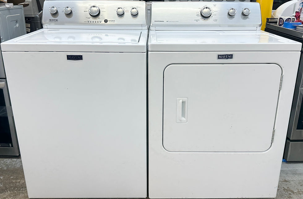 Maytag Refurbished Top load Washer and Dryer 4.2 cuft Irving 4990