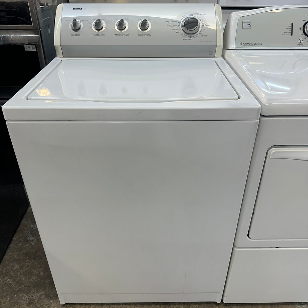 Thumbnail: Kenmore Refurbished Top load Washer and Dryer 3.5 cuft Irving 6249