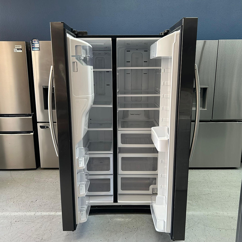Thumbnail: Samsung Refurbished Side by Side Refrigerator 25 cuft Austin 4649