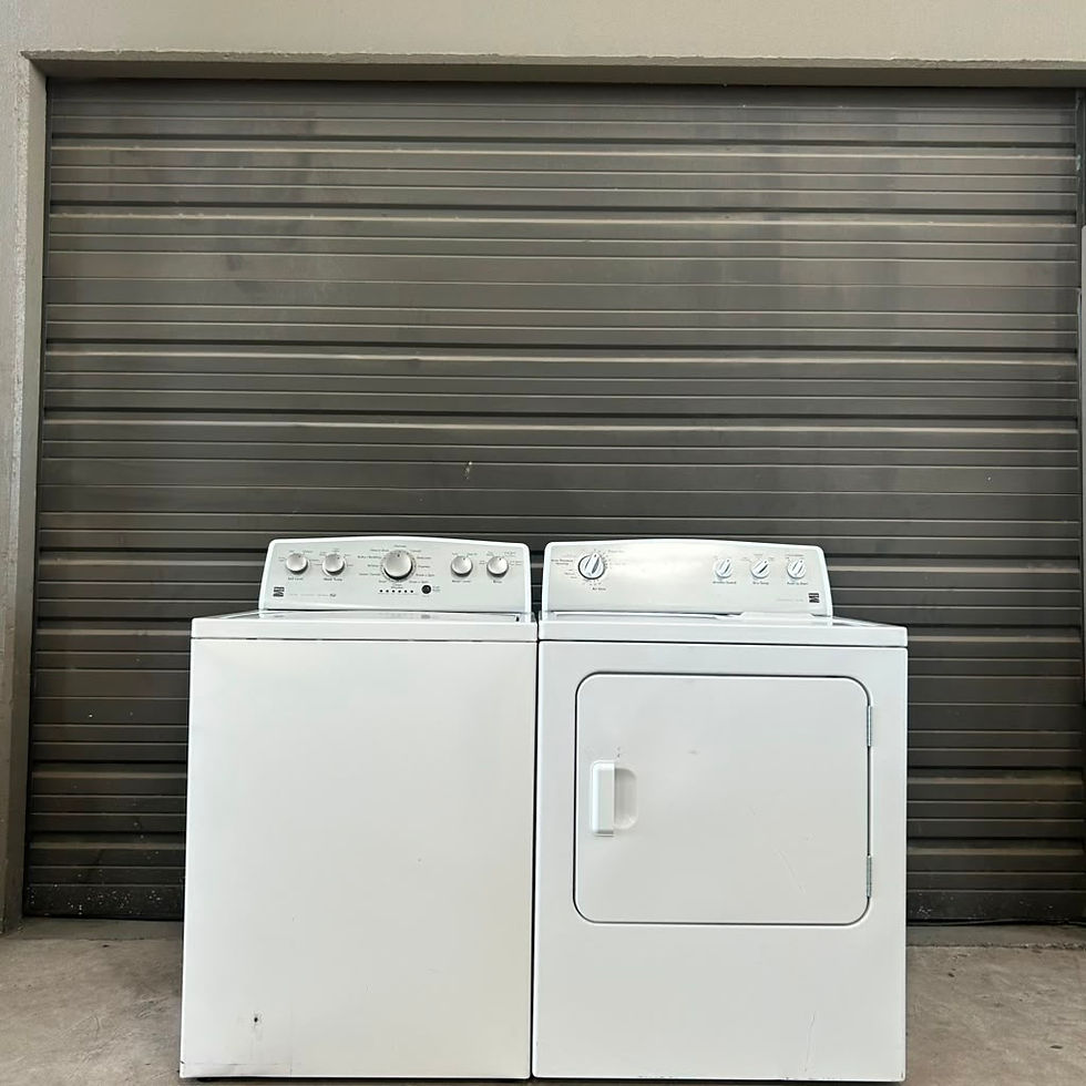 Kenmore Refurbished Top load Washer and Dryer 3.5 cuft Austin 4399