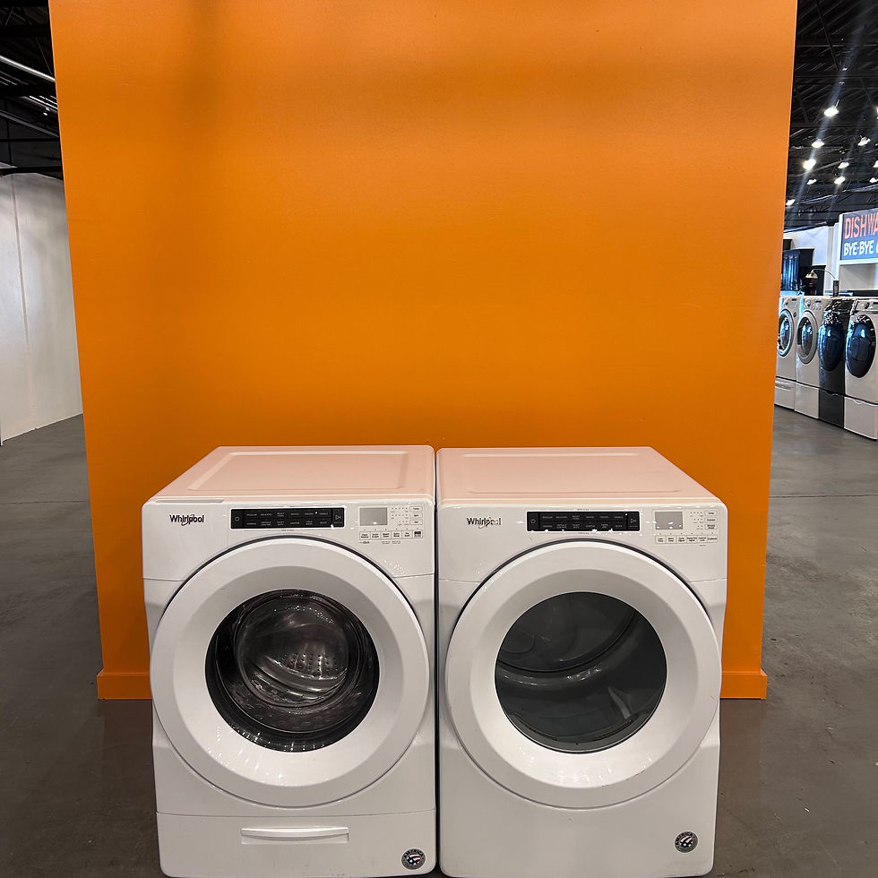 Whirlpool WFW5620HW0 Washer & WED5620HW1 Electric Dryer 4.5 CF- Refurbished