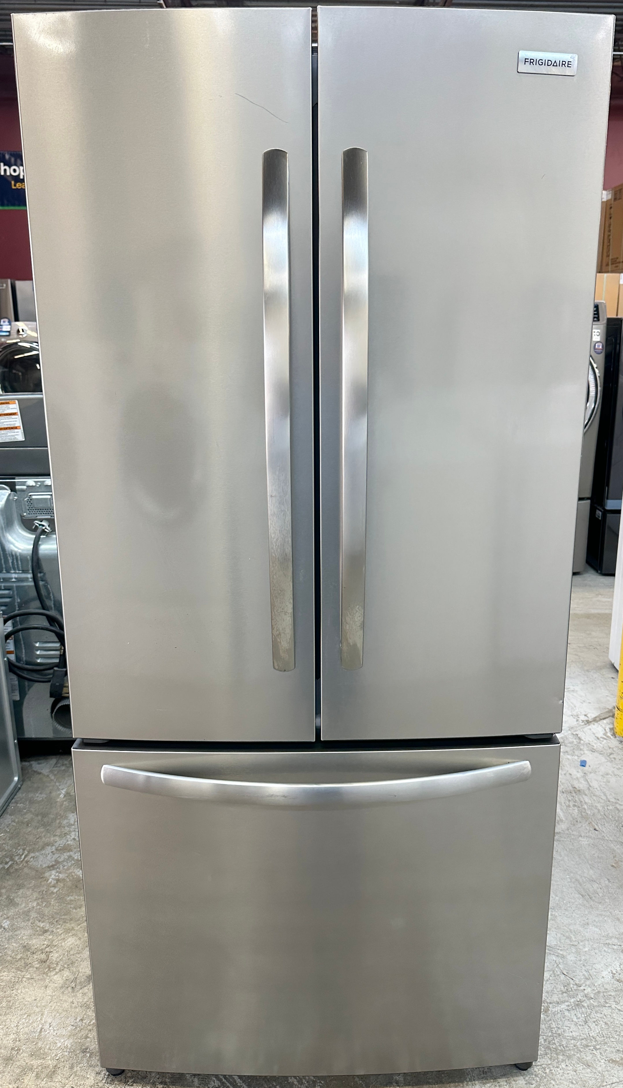 Frigidaire Refurbished Counter Depth French Door Refrigerator 18 cuft Irving 287
