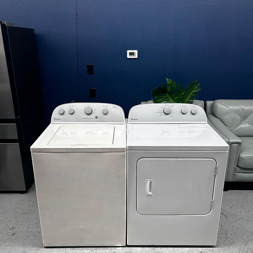 Whirlpool Washer and Dryer    Austin (Refurbished) 0449