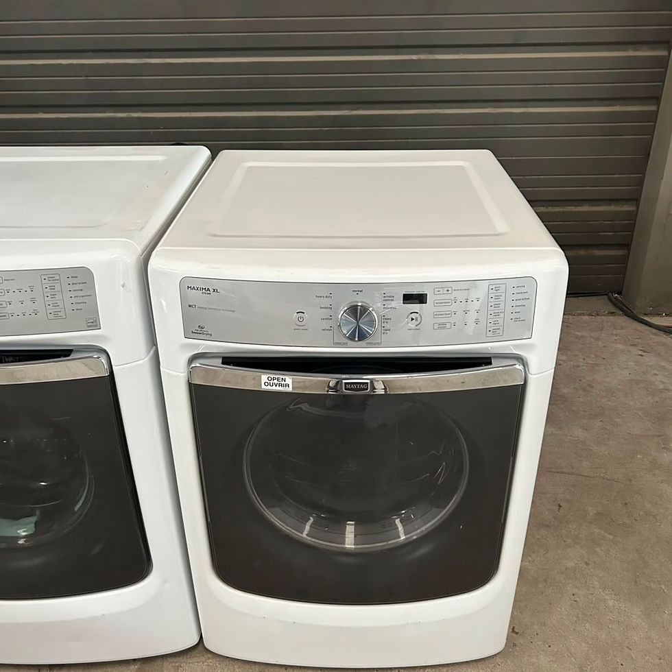 Miniatura: Maytag Refurbished Front load Washer and Dryer 4.3 cuft Austin 3001