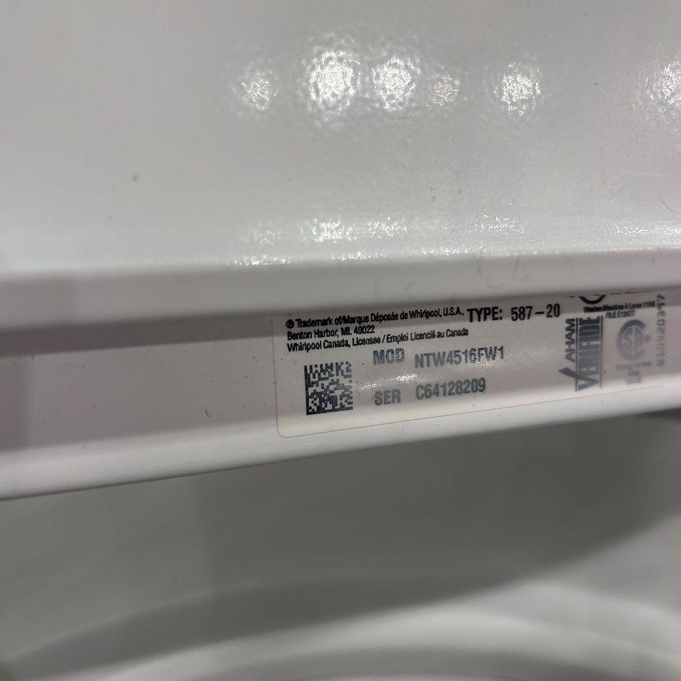 Thumbnail: Amana NTW4516FW1 Washer & NED4655EW1 Electric Dryer 3.5 CF- Refurbished
