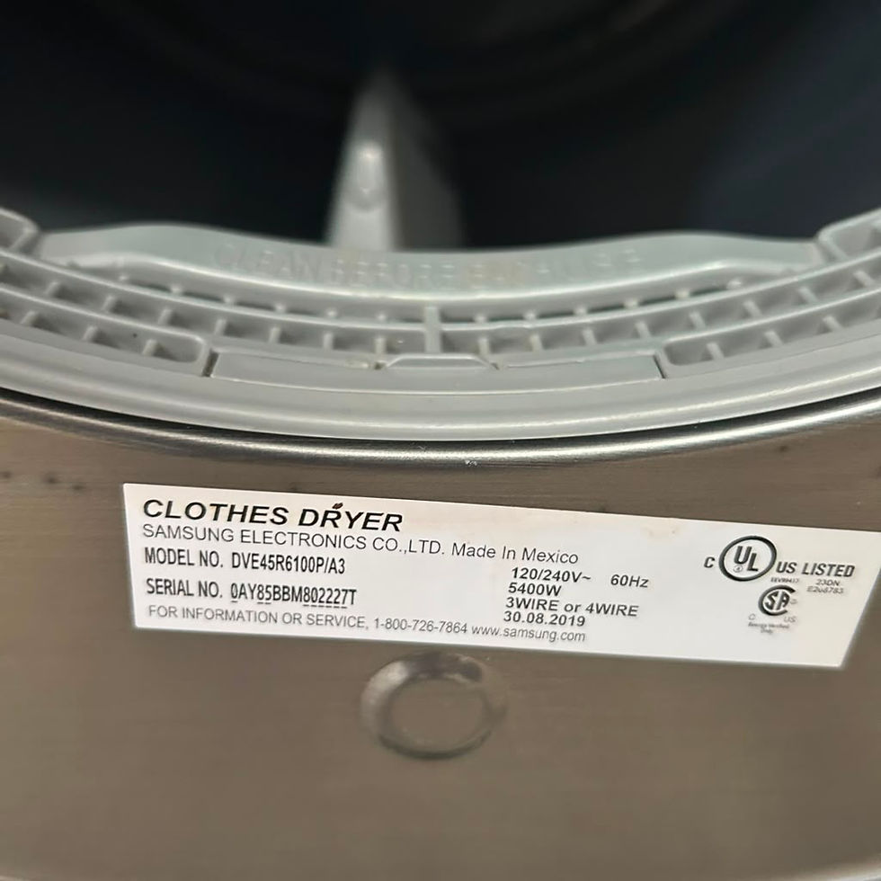 Thumbnail: Samsung Refurbished Front load Washer and Dryer 4.5 cuft Austin 3288