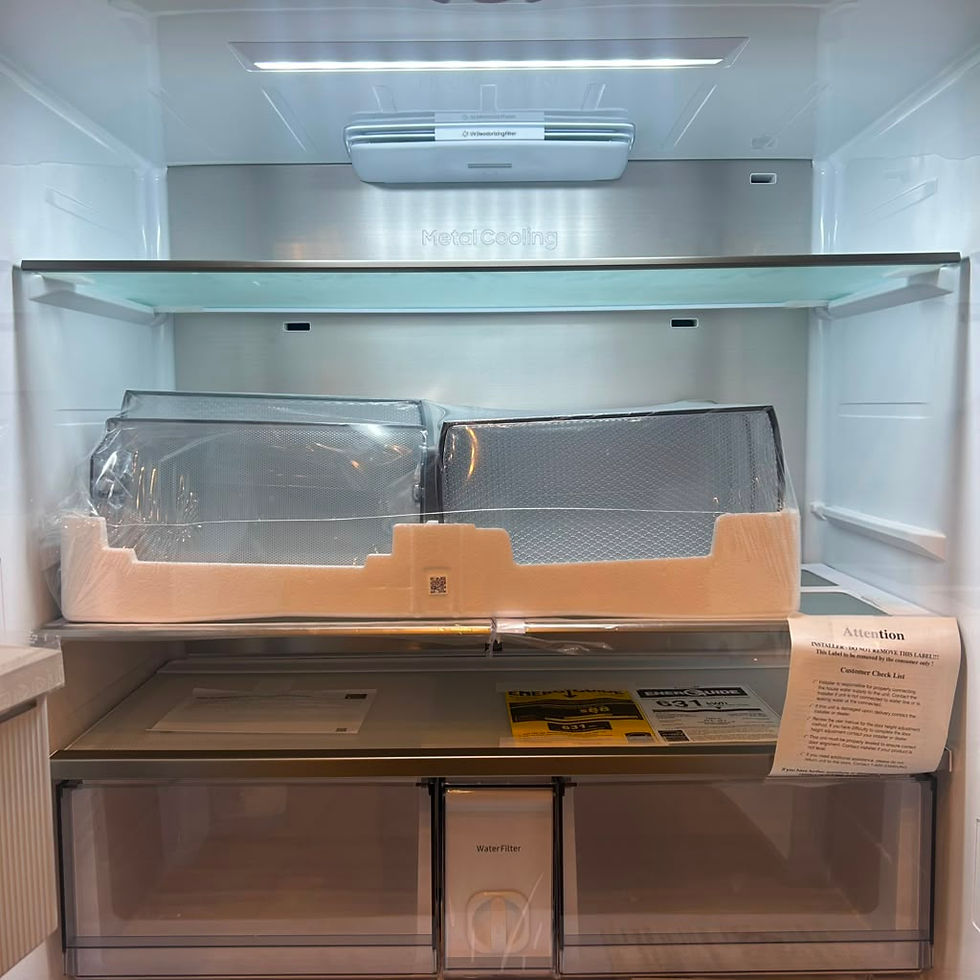 Samsung Bespoke RF23DB9900QDAA Counter Depth Refrigerator 23 CF- Scratch & Dent