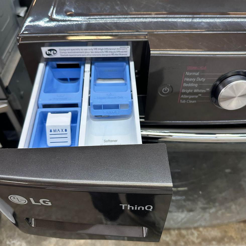 Thumbnail: LG Refurbished Front load Washer and Dryer 5.2 cuftt Irving 4805