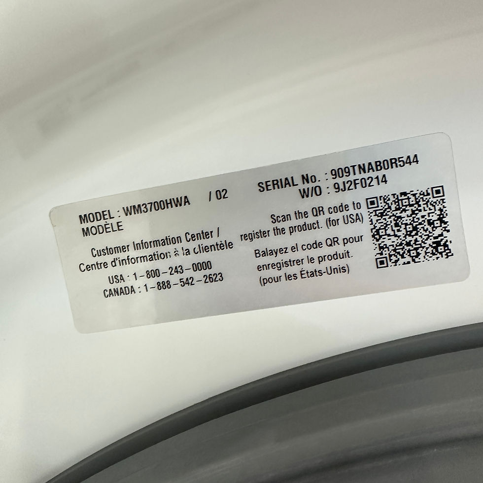 Thumbnail: LG Refurbished Front load Washer and Dryer 4.5 cuft Irving 0585