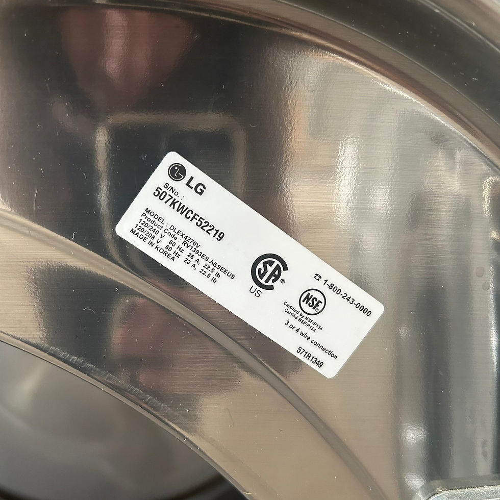 Miniatura: LG Refurbished Front load Washer and Dryer 4.5 cuft Austin 8906