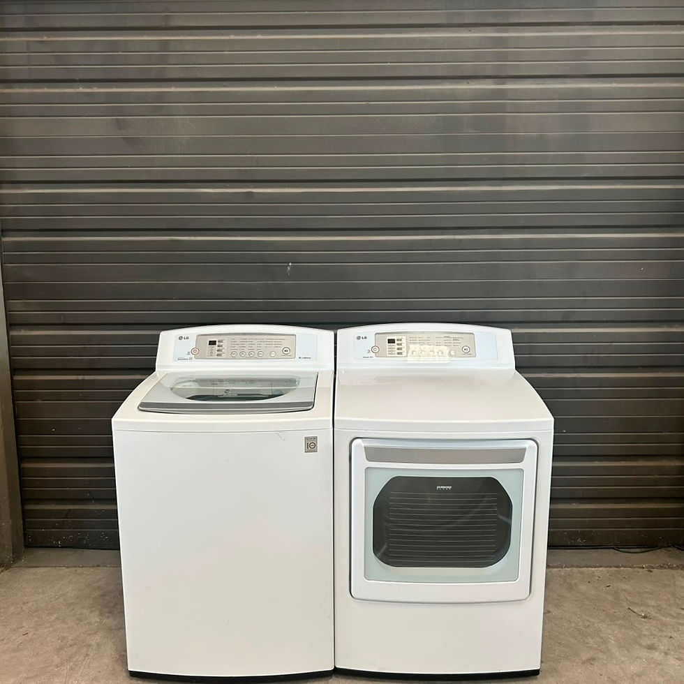 LG Refurbished Top load Washer and Dryer 4.5 cuft Austin 2009