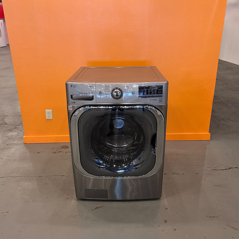 LG WM8100HVA Mega Capacity Front Load Steam Washer 5.2 CF- Refurbished- Austin 6