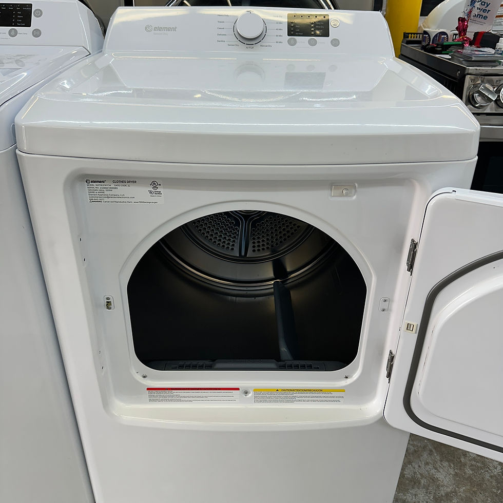 Thumbnail: Element Refurbished Top load Washer and Dryer 4.1 cuft Irving 1930