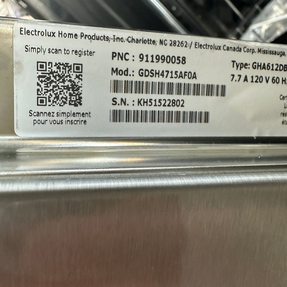 Miniatura: Frigidaire Scratch and Dent Dishwasher Irving 6790