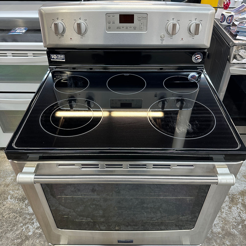 Thumbnail: Maytag Refurbished Electric Range 5.3 cuft Irving 3760