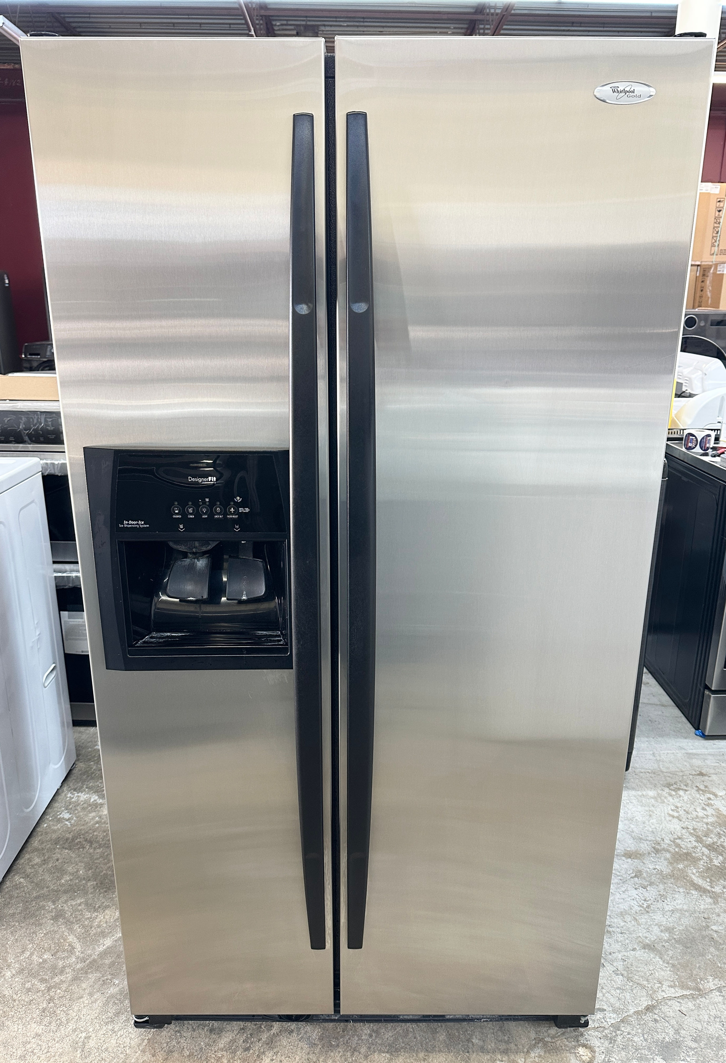 Whirlpool Refurbished Counter Depth Refrigerator (No Ice Maker)23 cuft Irving 25