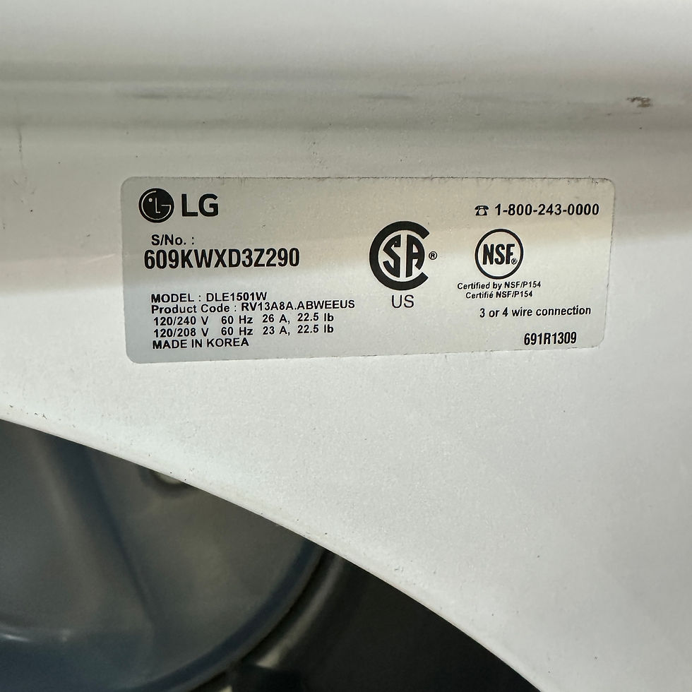 Miniatura: LG Refurbished Top load Washer and Dryer 4.1 cuft Irving 6621