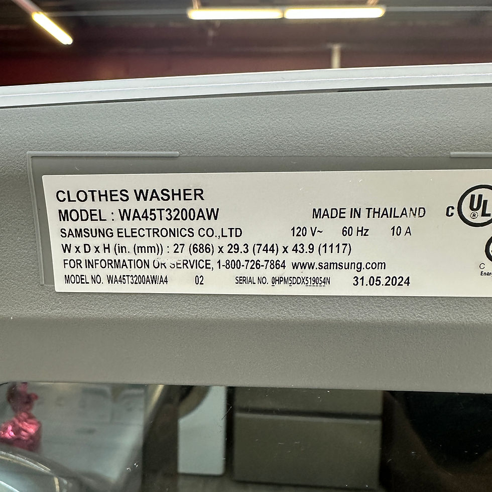 Miniatura: Samsung Refurbished Top load Washer and Front load Dryer 4.5 cuft Irving 2211