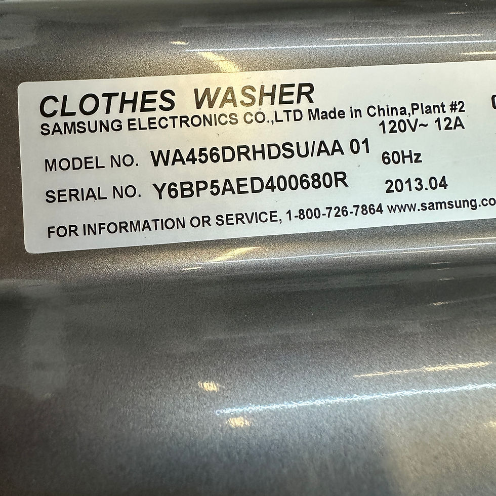 Samsung Refurbished Top load Washer and Dryer 4.5 cuft Irving 6288