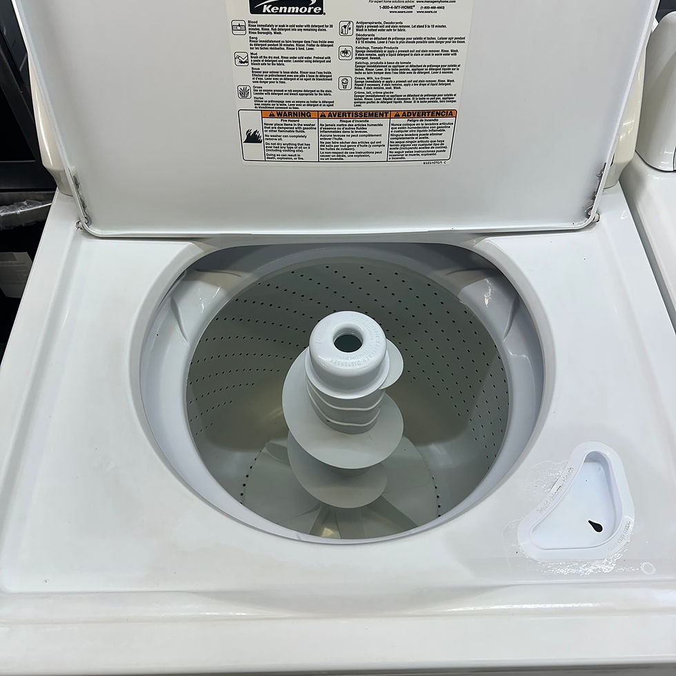 Thumbnail: Kenmore Refurbished Top load Washer and Dryer 3.5 cuft Irving 6249