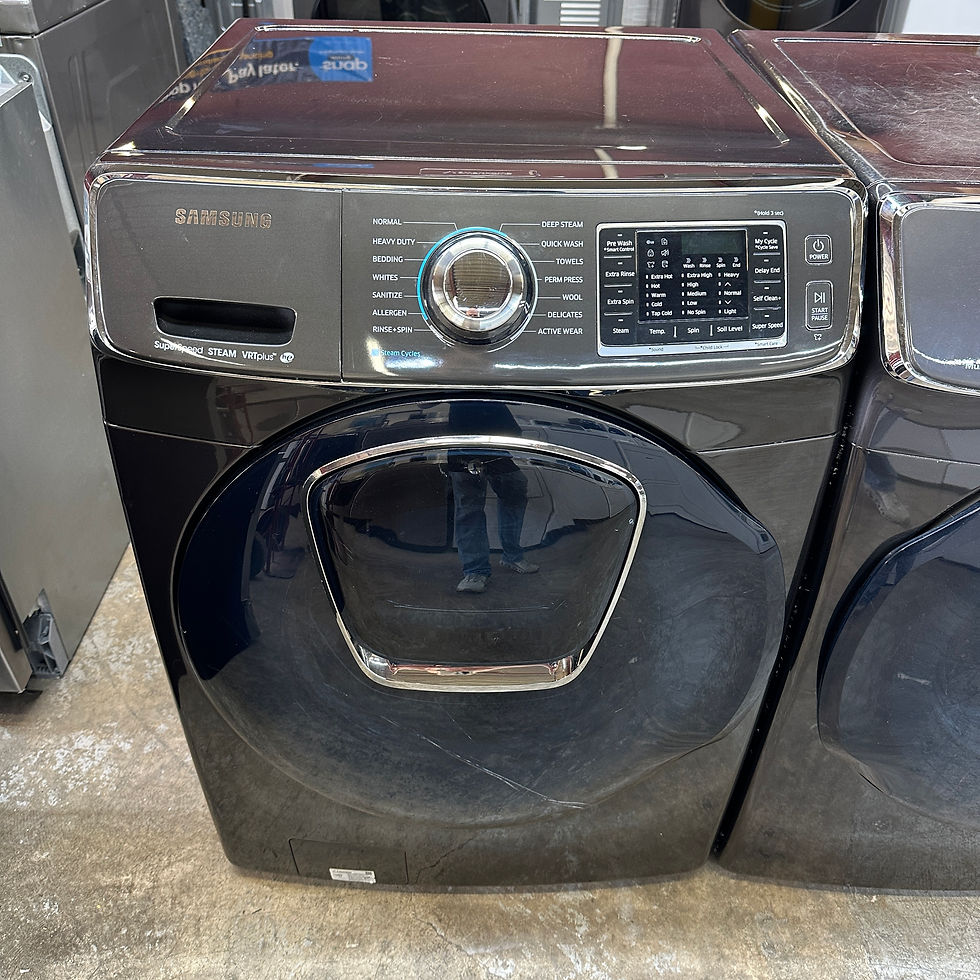 Thumbnail: Samsung Refurbished Front load Washer and Dryer 4.5 cuft Irving 3105