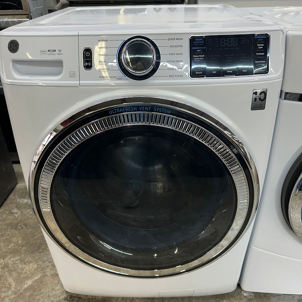 Thumbnail: GE Refurbished Front load Washer and Dryer 4.8 cuft Irving 6559