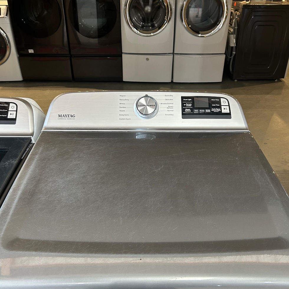 Thumbnail: Maytag Refurbished Top load Washer and Dryer 5.3 cuft Austin 7711