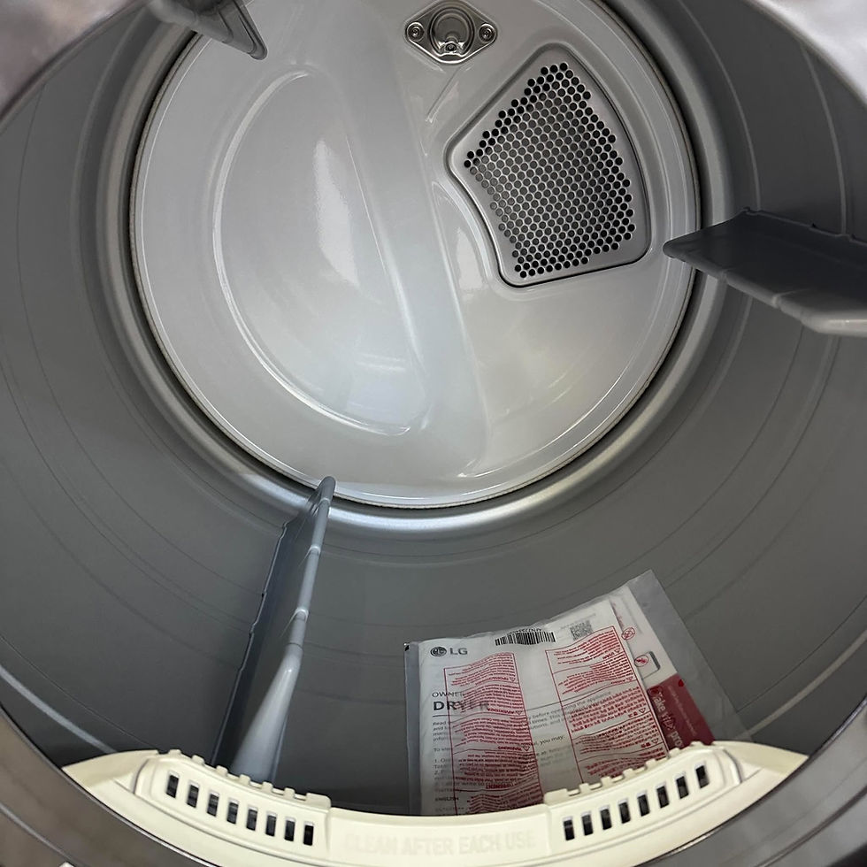 Miniatura: LG DLEX4000B Smart Electric Dryer 7.4 CF- Scratch & Dent - Irving 4111
