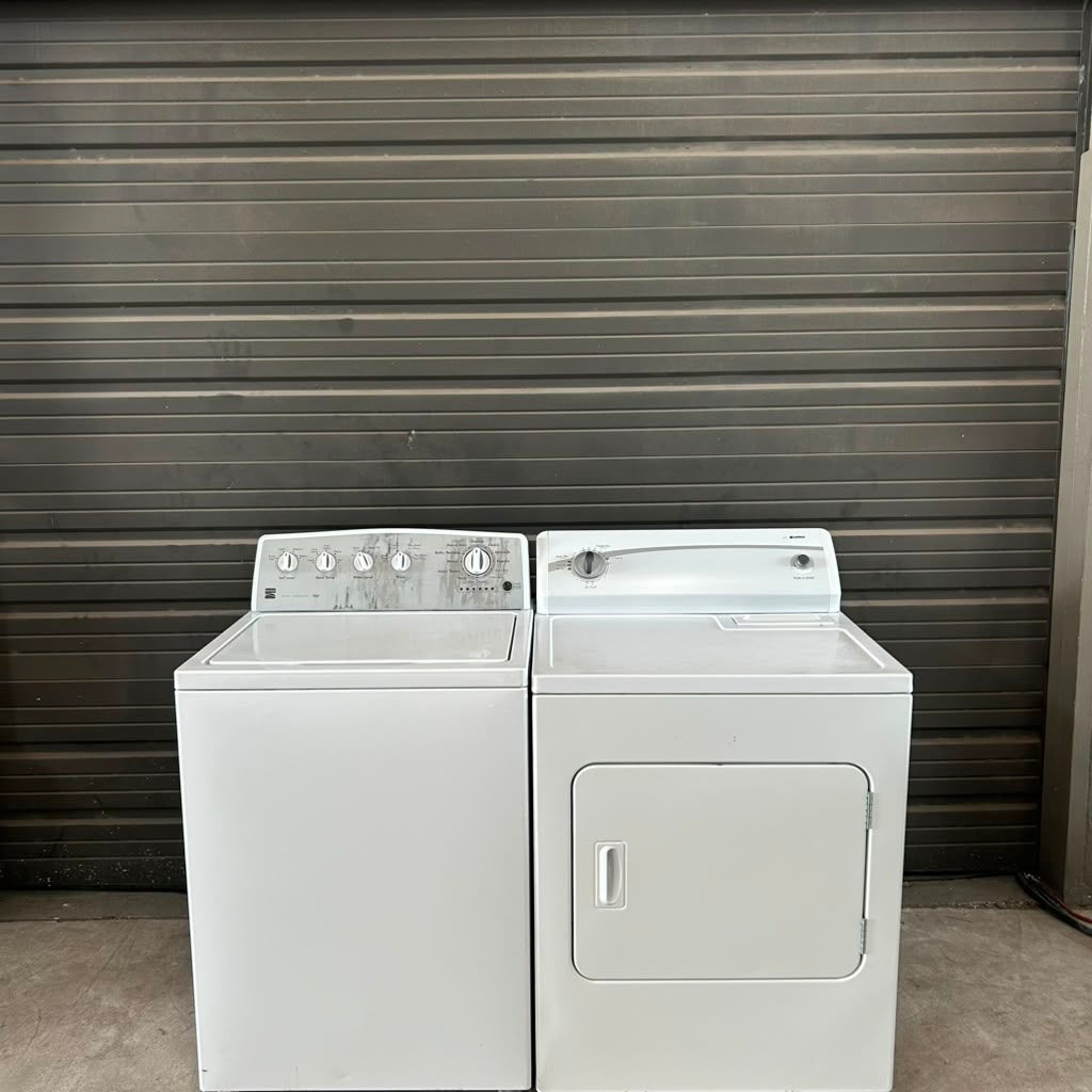 Kenmore Refurbished Top load Washer and Dryer 3.5 cuft Austin 0082